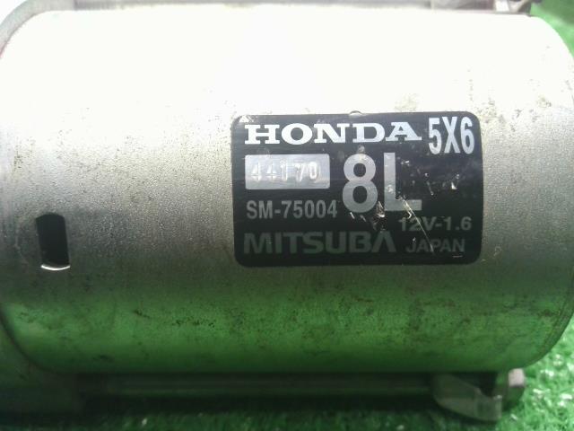 【中古】オデッセイ DBA-RC1 セルモーター スターター  自社品番250612 NH731P