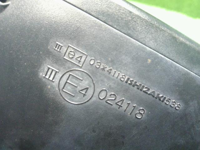 【中古】デイズルークス DBA-B21A 右 サイドミラー ドアミラー  自社品番250613 SLN/W13