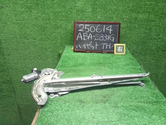【中古】ハイゼットアトレ ABA-S331G 右 フロント ドア レギュレータ・モーター 69801-B5010 自社品番250614 W24