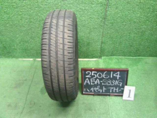 【中古】No1 23年製 サマー 夏 タイヤ 165/65R13 13インチ　ダンロップ　ENASAVE　EC204　 ハイゼットアトレ ABA-S331G 　外し  自社品番250614 W24