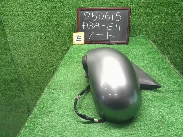 【中古】ノート DBA-E11 左サイドミラー ドアミラー 助手席側 96302-1V14D 自社品番250615 K21