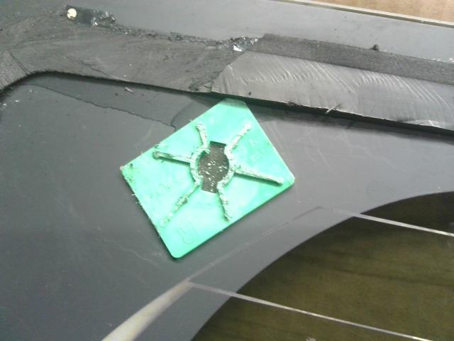 【中古】シエンタ 6AA-MXPL10G リア ウインド ガラス バックドア ガラス  自社品番250617 6X3