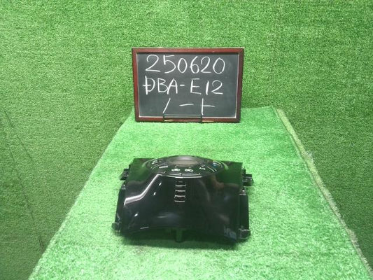【中古】Nismo ニスモ ノート DBA-E12 エアコンスイッチ Ａ／Ｃスイッチパネル 27500-1A15A 自社品番250620 QAB