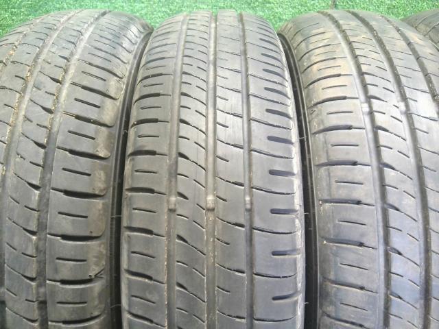 【中古】155/65R14 サマー タイヤ 夏タイヤ ダンロップ ENASAVE EC204 エナセーブ  自社品番250626 SLN/W13