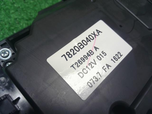 【中古】デイズ DBA-B21W エアコン スイッチ Ａ／Ｃスイッチパネル  自社品番250626 SLN/W13