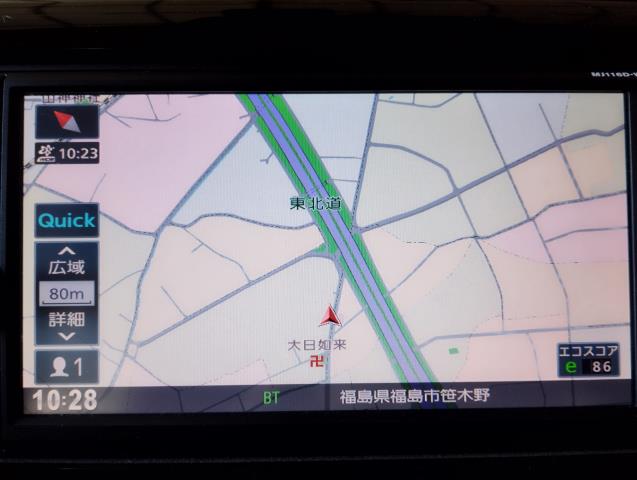 【中古】デイズ DBA-B21W カーナビゲーション MJ116D-W 自社品番250626 SLN/W13