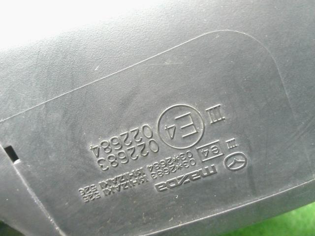 【中古】デミオ DBA-DE3FS 左 サイドミラー ドアミラー  自社品番250634 34J