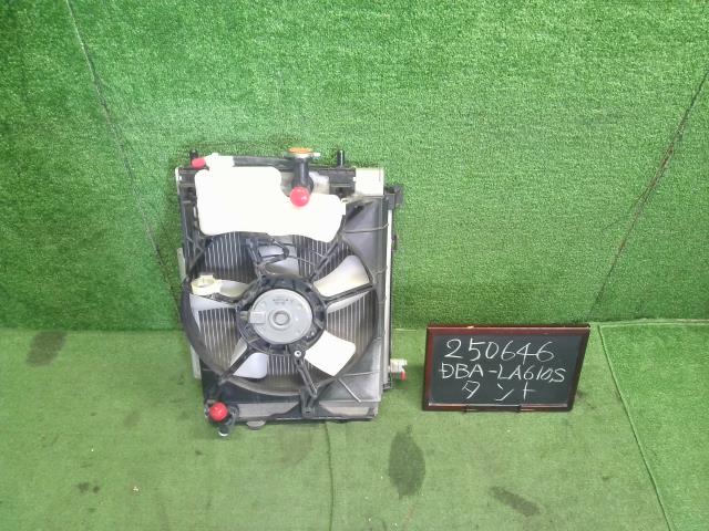 【中古】タント DBA-LA610S ラジエータ 電動ファン シュラウド セット 16400-B2330- 自社品番250646 S28