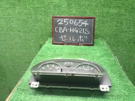 【中古】セルボ CBA-HG21S スピードメーター 34100-66K70 自社品番250654 ZEK