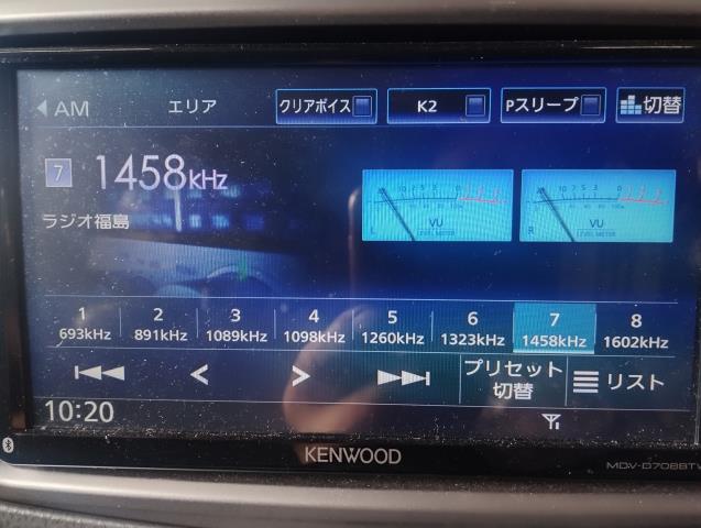 【中古】ヴィッツ DBA-NSP135 カーナビゲーション MDV-D708BTW 自社品番250658 209