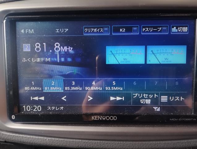 【中古】ヴィッツ DBA-NSP135 カーナビゲーション MDV-D708BTW 自社品番250658 209