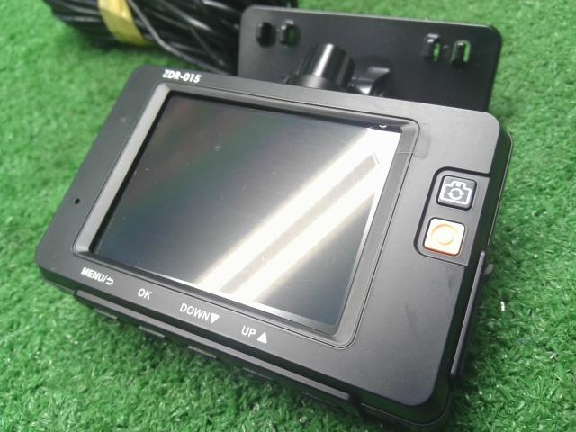 【中古】ドラレコ 社外 コムテック ドライブレコーダー 前後 2カメラタイプ 自社品番250658 209