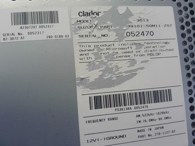 【中古】モコ DBA-MG33S オーディオ 28185-4A01B 自社品番250660 ZQJ