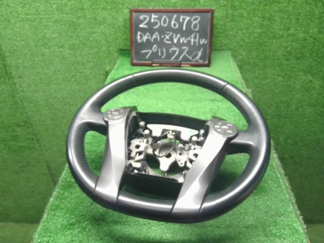 【中古】プリウスα DAA-ZVW41W ステアリングホイール ハンドル 45100-47210-C0 自社品番250678 202
