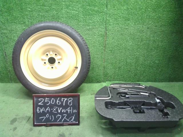 【中古】プリウスα DAA-ZVW41W 車載工具 スペアータイヤ テンパータイヤ 自社品番250678 202
