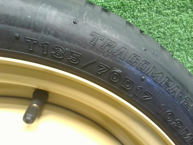 【中古】プリウスα DAA-ZVW41W 車載工具 スペアータイヤ テンパータイヤ 自社品番250678 202