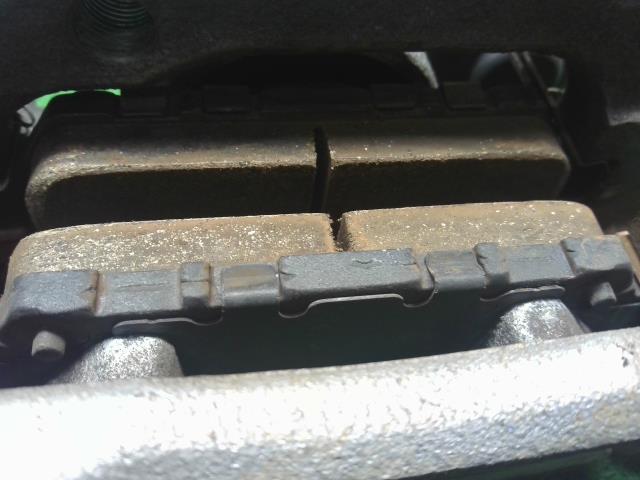 【中古】アコード DAA-CR7 右 リア ブレーキ キャリパー  自社品番250679 NH788P