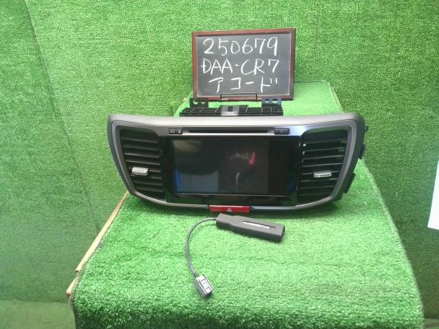 【中古】アコード DAA-CR7 カーナビゲーション QY-5112 自社品番250679 NH788P