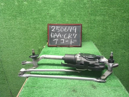 【中古】アコード DAA-CR7 Ｆ フロント ワイパーモーター  自社品番250679 NH788P