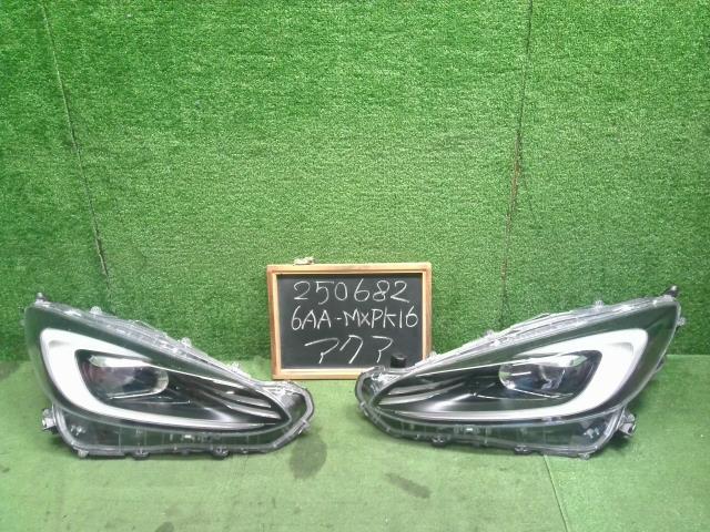 【中古】アクア 6AA-MXPK16 左ヘッドランプＡＳＳＹ  自社品番250682 089