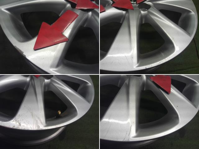 【中古】TOYOTA　純正　アルミホイール　１５インチ　６Ｊ　４穴　４本セット　PCD１００，＋４５　アクア外し　MXPK16  42611-K0010 自社品番250682 089