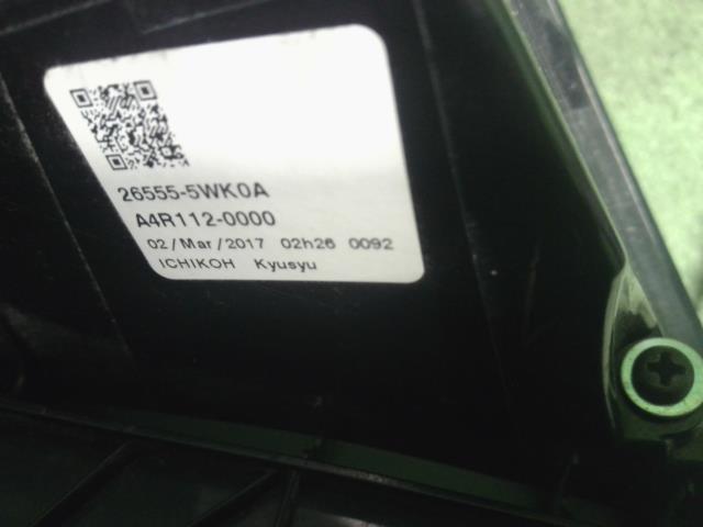 【中古】ノート DBA-NE12 左右　テールランプ　ブレーキランプセット 26550-5WK0B 自社品番250683 QAB