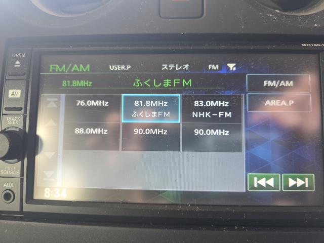 【中古】ＪＶＣＫＥＮＷＯＯＤ　ケンウッド　ノート DBA-NE12 カーナビゲーション MJ116D-W 自社品番250683 QAB