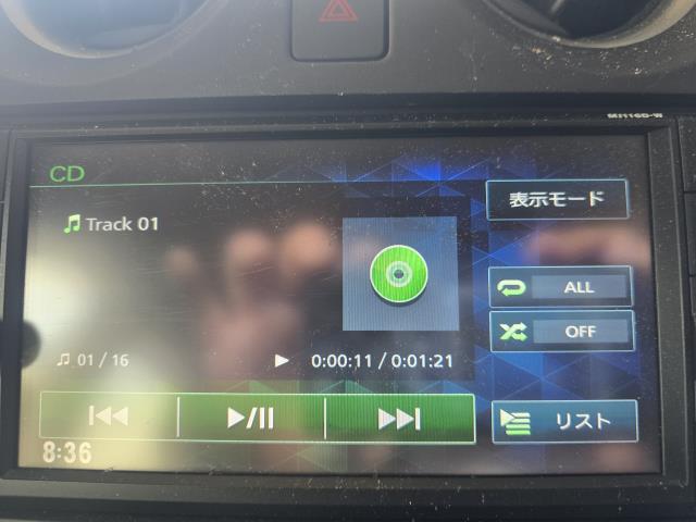 【中古】ＪＶＣＫＥＮＷＯＯＤ　ケンウッド　ノート DBA-NE12 カーナビゲーション MJ116D-W 自社品番250683 QAB