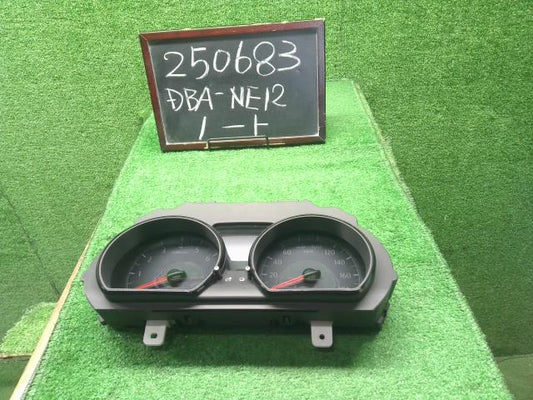 【中古】ノート DBA-NE12 スピードメーター 24810-5WJ0B 自社品番250683 QAB