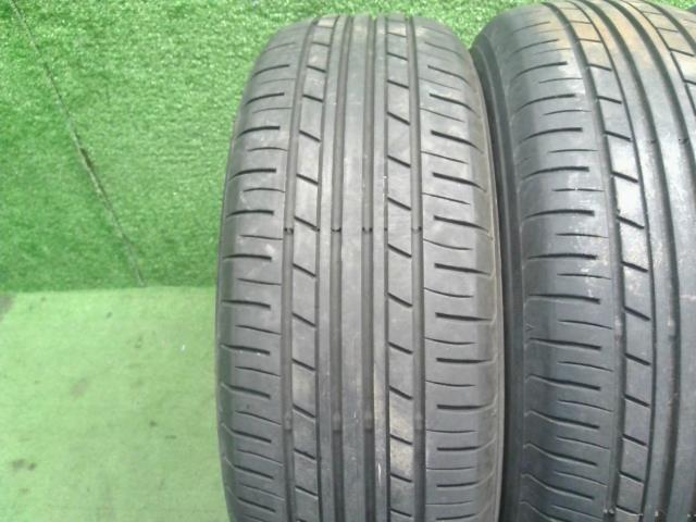 【中古】15インチ　サマー　夏タイヤ　22年製　195/65R15　ヨコハマ　ブルーアース　エコスES301　プリウス外し DAA-ZVW30  自社品番250691 040