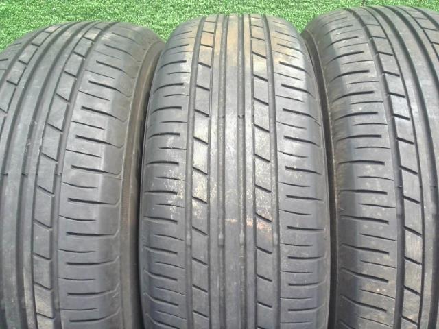 【中古】15インチ　サマー　夏タイヤ　22年製　195/65R15　ヨコハマ　ブルーアース　エコスES301　プリウス外し DAA-ZVW30  自社品番250691 040