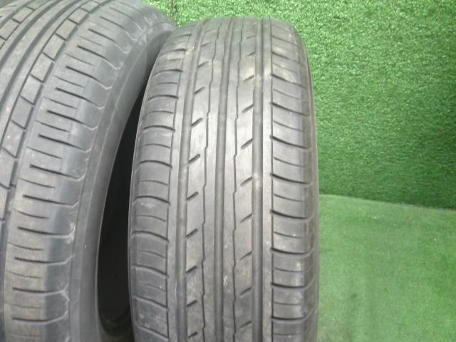 【中古】15インチ　サマー　夏タイヤ　22年製　195/65R15　ヨコハマ　ブルーアース　エコスES301　プリウス外し DAA-ZVW30  自社品番250691 040