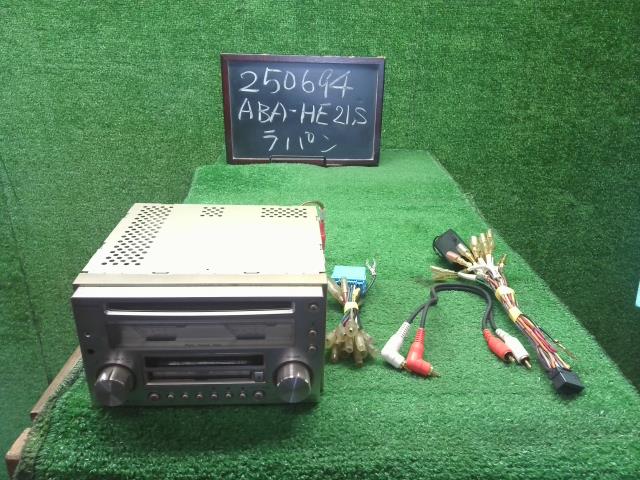 【中古】社外オーディオ　パナソニック　CQ-VX5500　ラパン外し　自社品番250694 ZEL