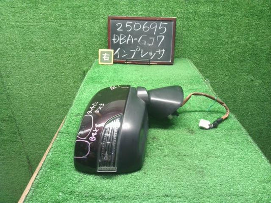 【中古】インプレッサ DBA-GJ7 右サイドミラー  自社品番250695 G3U