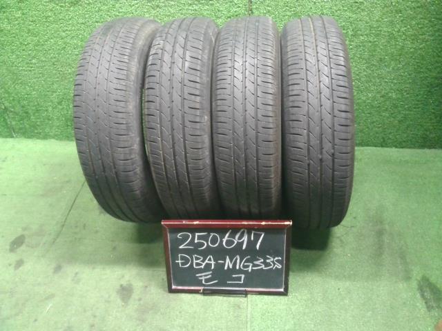 【中古】13インチ　夏　サマー　タイヤ　145/80R13　トーヨー　モコ　ＮＡＮＯＥＮＥＲＧＹ３　4本セット  自社品番250697 Z7T
