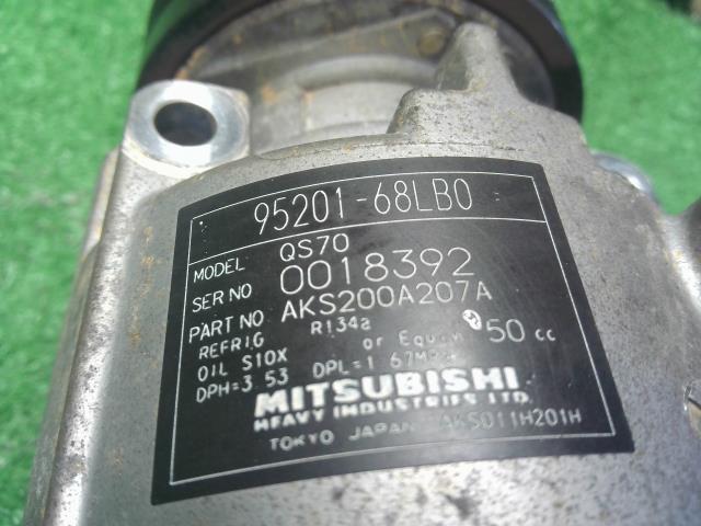 【中古】スイフト CBA-ZC32S 　エアコンコンプレッサー　Ａ／Ｃコンプレッサー  自社品番250708 ZMT