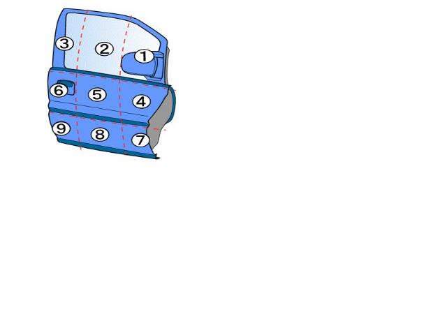 【中古】フォレスター 5AA-SKE 右　フロント　ドア  自社品番250709 M4Y