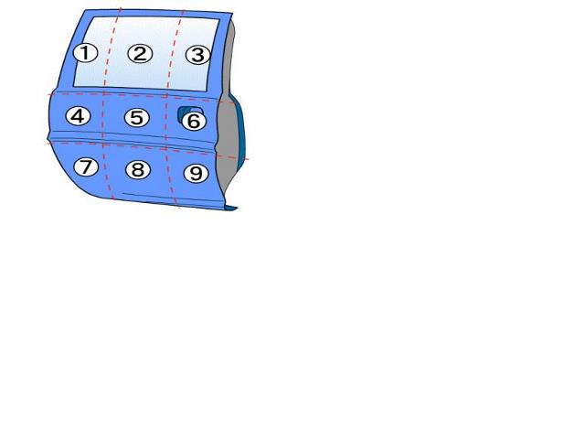 【中古】フォレスター 5AA-SKE 左　リア　ドア  自社品番250709 M4Y