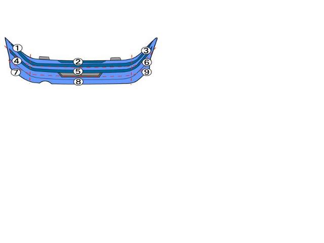 【中古】フォレスター 5AA-SKE リアバンパー  自社品番250709 M4Y