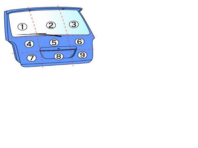 【中古】フォレスター 5AA-SKE　 バックドア　テールゲート　ハッチ  自社品番250709 M4Y