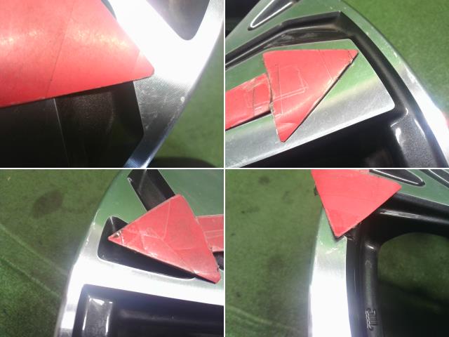 【中古】フォレスター 5AA-SKE 純正　18インチ　ホイール　7J　5H　4本セット　PCD114.3  自社品番250709 M4Y