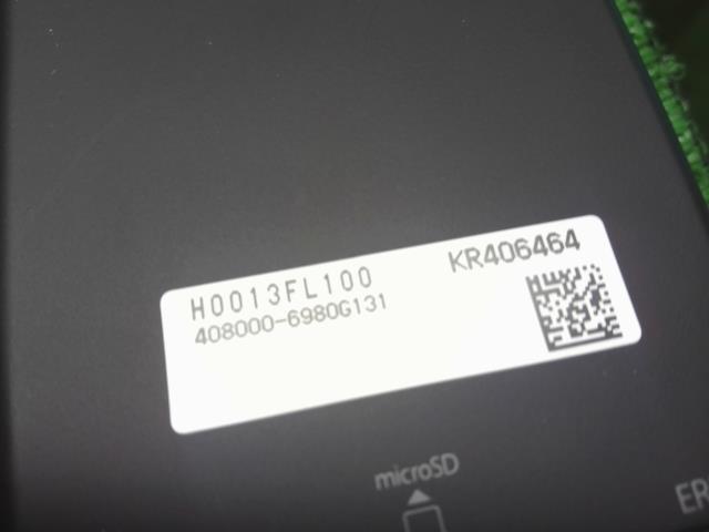 【中古】スバル純正　セパレート型　ドライブレコーダー　DENSO TEN　H0013FL100  自社品番250709 M4Y