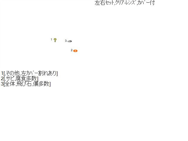 【中古】ハイゼットアトレ ABA-S331G 左右　フォグランプ　セット  自社品番250710 X07