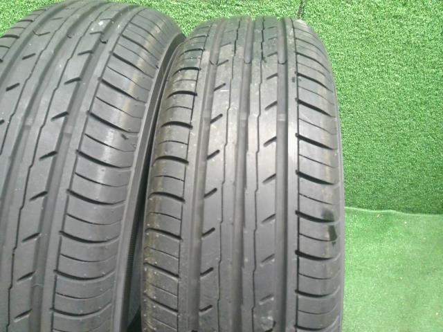 【中古】No1　サマー　夏　タイヤ　25年製　185/70R14　ヨコハマ　ＢｌｕＥａｒｔｈ－Ｅｓ　ＥＳ３２　ノート　外し  自社品番250717 K23