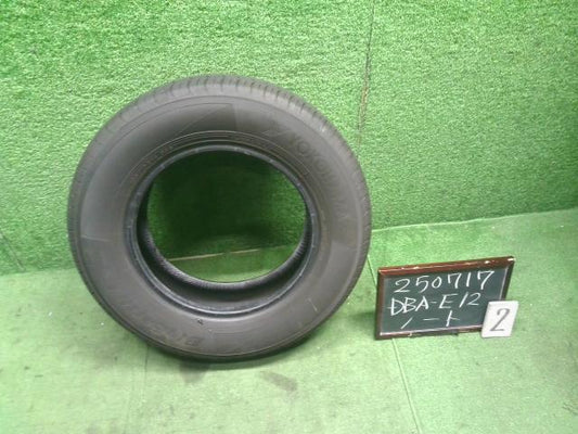 【中古】No2　サマー　夏　タイヤ　25年製　185/70R14　ヨコハマ　ＢｌｕＥａｒｔｈ－Ｅｓ　ＥＳ３２　ノート　外し  自社品番250717 K23