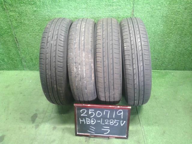 【中古】サマー　夏　タイヤ　22年製　145/80R13　ヨコハマ　ＢｌｕＥａｒｔｈ－Ｅｓ　ＥＳ３２　ノート　外し  自社品番250717 K23