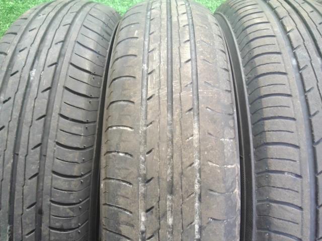 【中古】サマー　夏　タイヤ　22年製　145/80R13　ヨコハマ　ＢｌｕＥａｒｔｈ－Ｅｓ　ＥＳ３２　ノート　外し  自社品番250717 K23