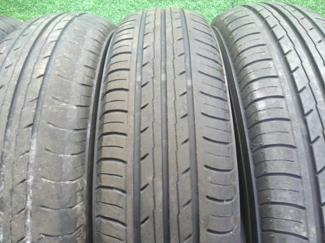 【中古】サマー　夏　タイヤ　22年製　145/80R13　ヨコハマ　ＢｌｕＥａｒｔｈ－Ｅｓ　ＥＳ３２　ノート　外し  自社品番250717 K23