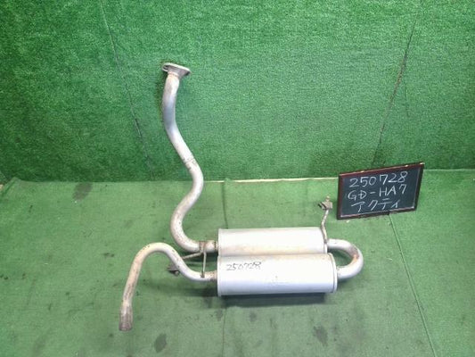 【中古】アクティ GD-HA7 リア　マフラー  自社品番250728 NH578