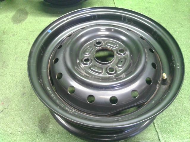 【中古】スズキ　純正　スチールホイール　14インチ　14×4.5J　4H　PCD100　アルト外し　自社品番250736 ZJ3